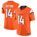 Courtland Sutton Denver Broncos Nike Vapor F.U.S.E. Limited Jersey - Orange