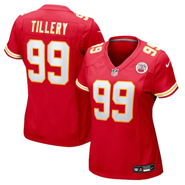 Jerry Tillery Kansas City Chiefs Nike Women's Team Game Jersey -  Red