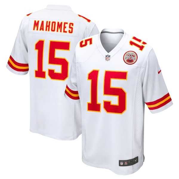 Patrick Mahomes Kansas City Chiefs Nike  Game Jersey -  White/Red