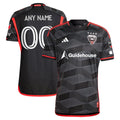 D.C. United adidas 2024 The Icon Kit Authentic Custom Jersey – Black