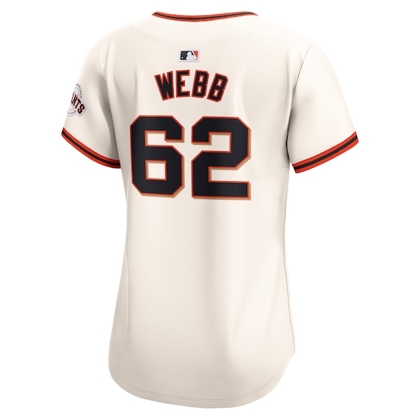 Logan Webb San Francisco Giants Nike Women's  Home Limited Player Jersey - Cream