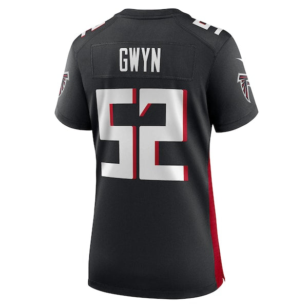 Jovaughn Gwyn Atlanta Falcons Nike Women's Team Game Jersey -  Black