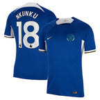 Christopher Nkunku Chelsea Nike 2023/24 Home Stadium Replica Jersey - Blue/Mint/Navy