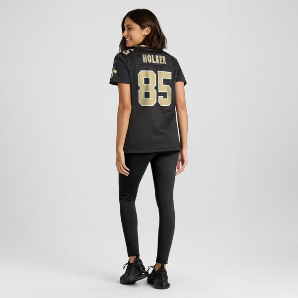 Dallin Holker New Orleans Saints Nike Women's  Game Jersey -  Black
