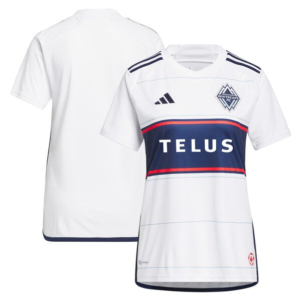 Vancouver Whitecaps FC adidas Women's 2024 Bloodlines Replica Jersey - White