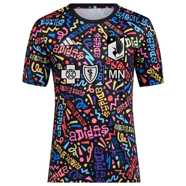 Minnesota United FC adidas 2024 Hispanic Heritage Pre-Match Top - Black