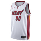 Miami Heat Nike 2020/21 Swingman Custom Jersey - Association Edition - White