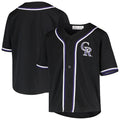 Youth Black Colorado Rockies MLB Team Jersey