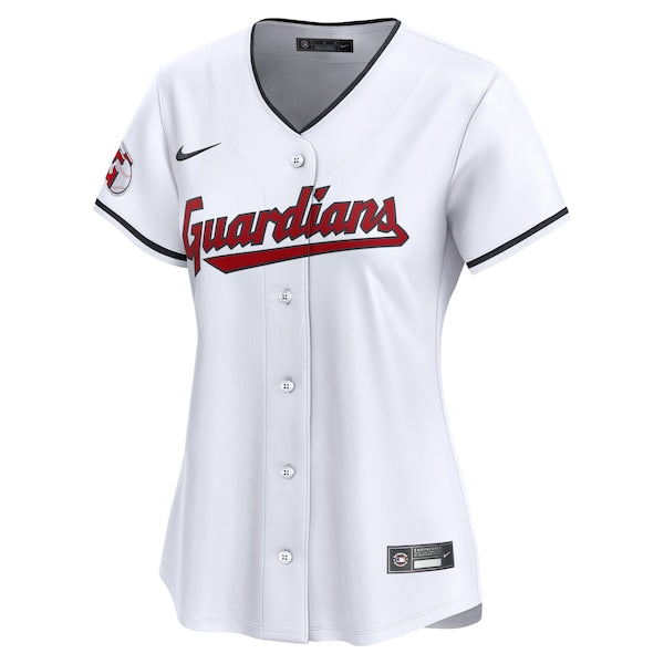 Cleveland Guardians Nike Women's 2024 Jackie Robinson Day Home Limited Jersey – White