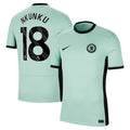Christopher Nkunku Chelsea Nike 2023/24 Third Stadium Replica Player Jersey - Mint/Blue/Navy