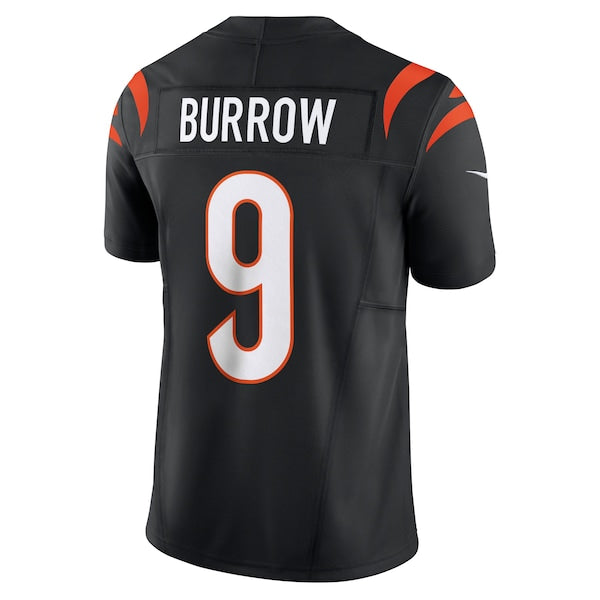 Joe Burrow Cincinnati Bengals Nike Vapor F.U.S.E. Limited Jersey - Black/White/Orange