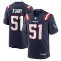 Julian Ashby New England Patriots Nike Team Game Jersey -  Navy