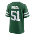Francisco Mauigoa New York Jets Nike Team Game Jersey - Legacy Green