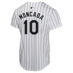 Yoan Moncada Chicago White Sox Nike Youth Home Game Player Jersey - White