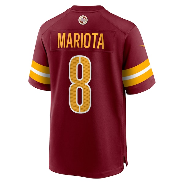 Marcus Mariota Washington Commanders Nike Team Game Jersey -  Burgundy