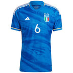Marco Verratti Italy National Team adidas 2023 Home Authentic Player Jersey - Blue