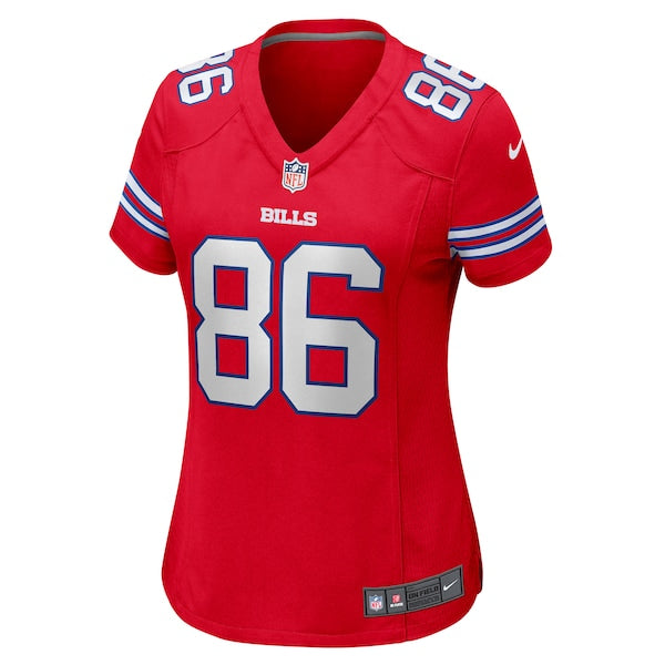 Dalton Kincaid Buffalo Bills Nike Women's Alternate Game Jersey - Red/Royal