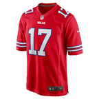 Josh Allen Buffalo Bills Nike Alternate Game Jersey - Red/Royal/White