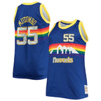 Dikembe Mutombo Denver Nuggets Big & Tall 1991/92 NBA 75th Anniversary Diamond Swingman Jersey - Blue