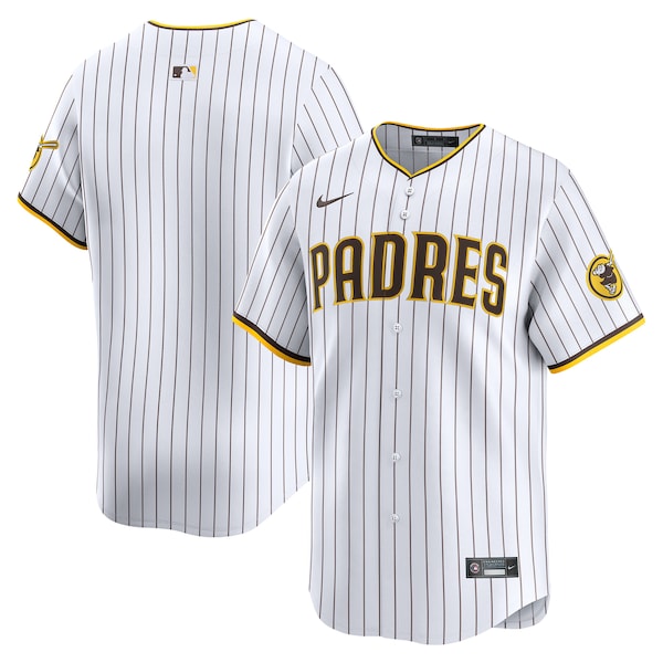San Diego Padres Nike Home Limited Jersey - White