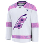 Carolina Hurricanes  2024 Hockey Fights Cancer Practice Jersey - White