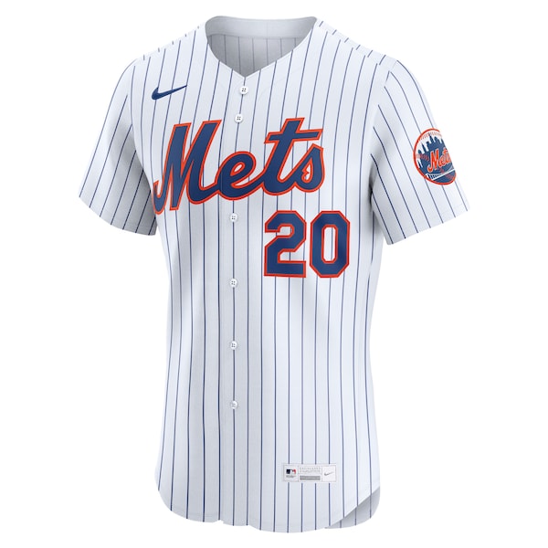 Pete Alonso New York Mets Nike Home Elite Player Jersey - White