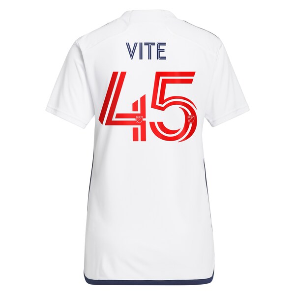 Pedro Vite Vancouver Whitecaps FC adidas Women's 2024 Bloodlines Replica Player Jersey - White