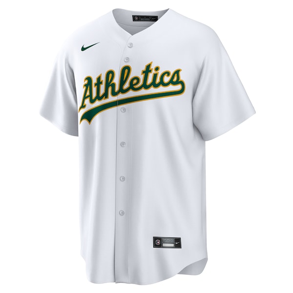 Shea Langeliers Athletics Nike  Youth Home Replica Jersey - White
