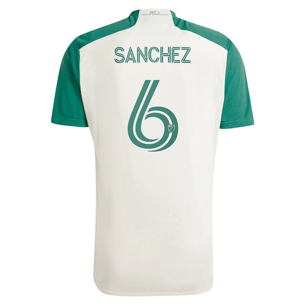 Ilie Sanchez Austin FC adidas 2024 The Armadillo Kit Replica Player Jersey - Tan