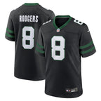 Aaron Rodgers New York Jets Nike Alternate Game Jersey - Legacy Black/Green/White