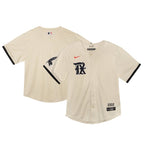 Texas Rangers Nike Toddler City Connect Limited Jersey - Natural