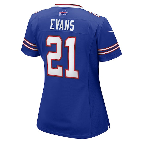 Darrynton Evans Buffalo Bills Nike Women's Team Game Jersey -  Royal