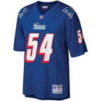 Tedy Bruschi New England Patriots Big & Tall 1996 Retired Player Replica Jersey - Royal