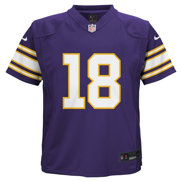 Justin Jefferson Minnesota Vikings Nike Toddler Alternate Game Jersey - Purple