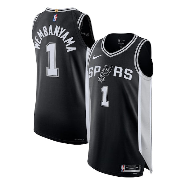 Victor Wembanyama San Antonio Spurs Nike Authentic Jersey - Icon Edition - Black