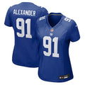 Darius Alexander New York Giants Nike Women's Team Game Jersey -  Royal