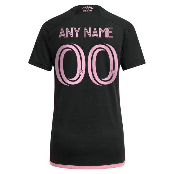 Inter Miami CF adidas Women's 2024 La Noche Replica Custom Jersey - Black