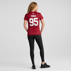 Khyiris Tonga Arizona Cardinals Nike Women's  Game Jersey -  Cardinal