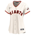Rafael Devers San Francisco Giants Nike Women's Home Limited Player Jersey - Cream