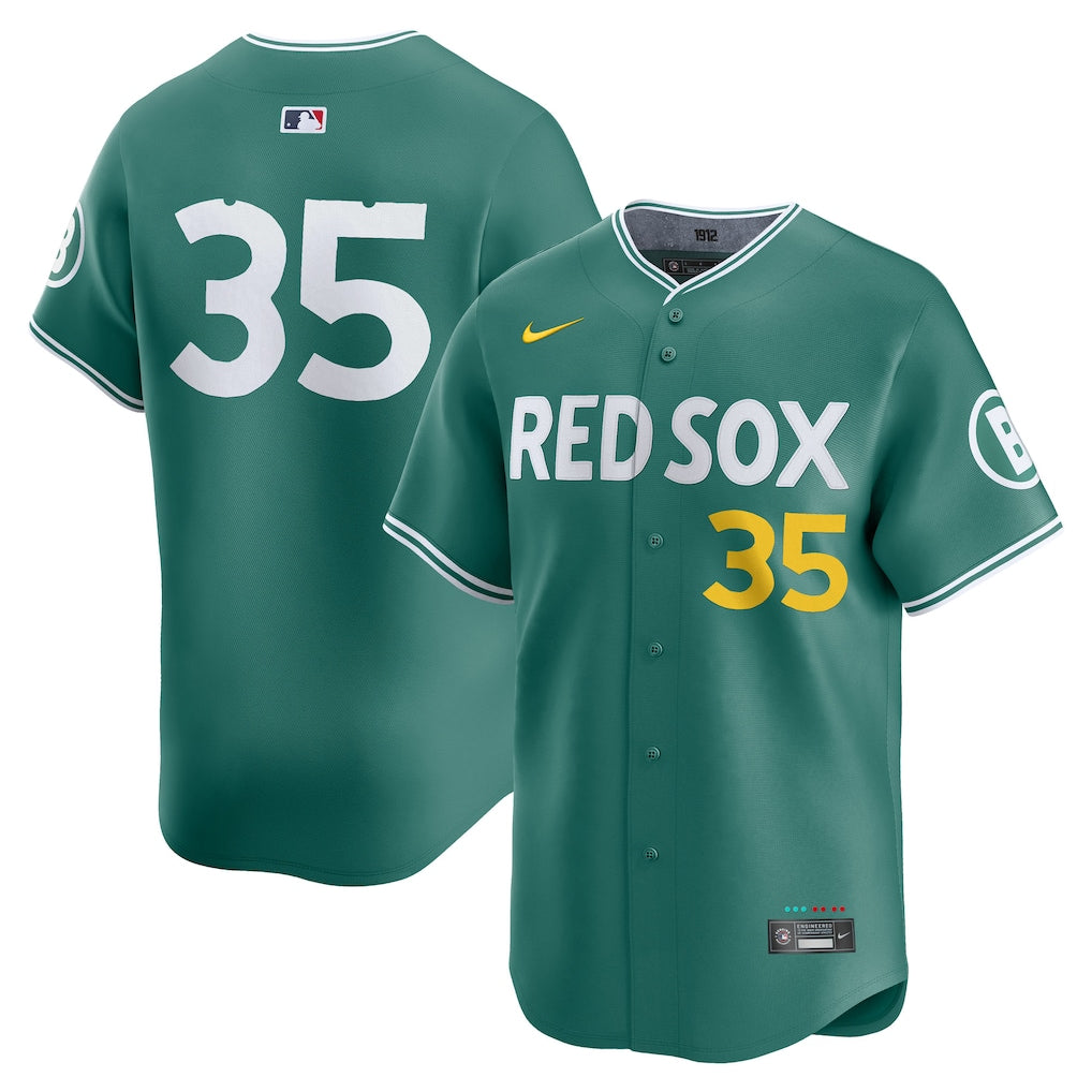 Garrett Crochet Boston Red Sox Nike 2025 City Connect Limited Player Jersey - Green