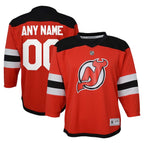 New Jersey Devils Youth Replica Custom Jersey - Red