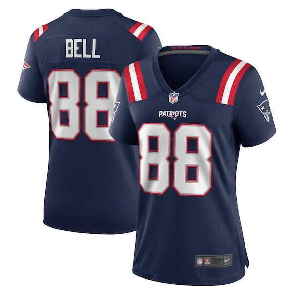 Jaheim Bell New England Patriots Nike Women's  Game Jersey -  Navy