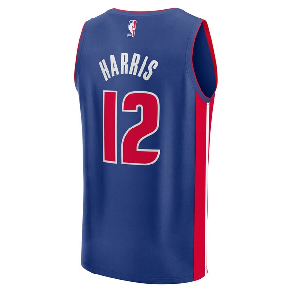 Tobias Harris Detroit Pistons  Fast Break Replica Player Jersey - Icon Edition - Blue