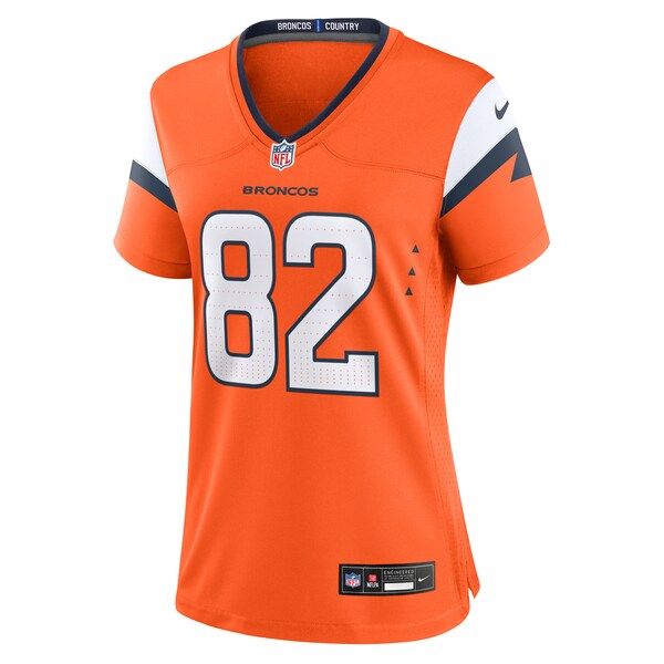 Adam Trautman Denver Broncos Nike Women's Team Game Jersey -  Orange