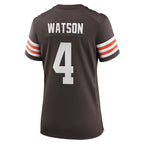 Deshaun Watson Cleveland Browns Nike Women's Player Jersey - Brown/White