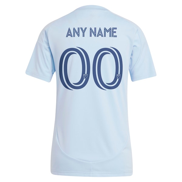 Sporting Kansas City adidas Women's 2025 One KC Replica Custom Jersey - Light Blue