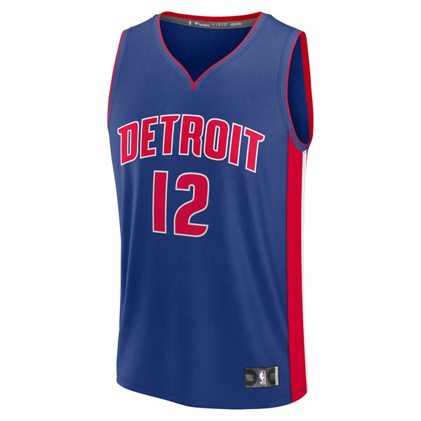 Tobias Harris Detroit Pistons  Fast Break Replica Player Jersey - Icon Edition - Blue