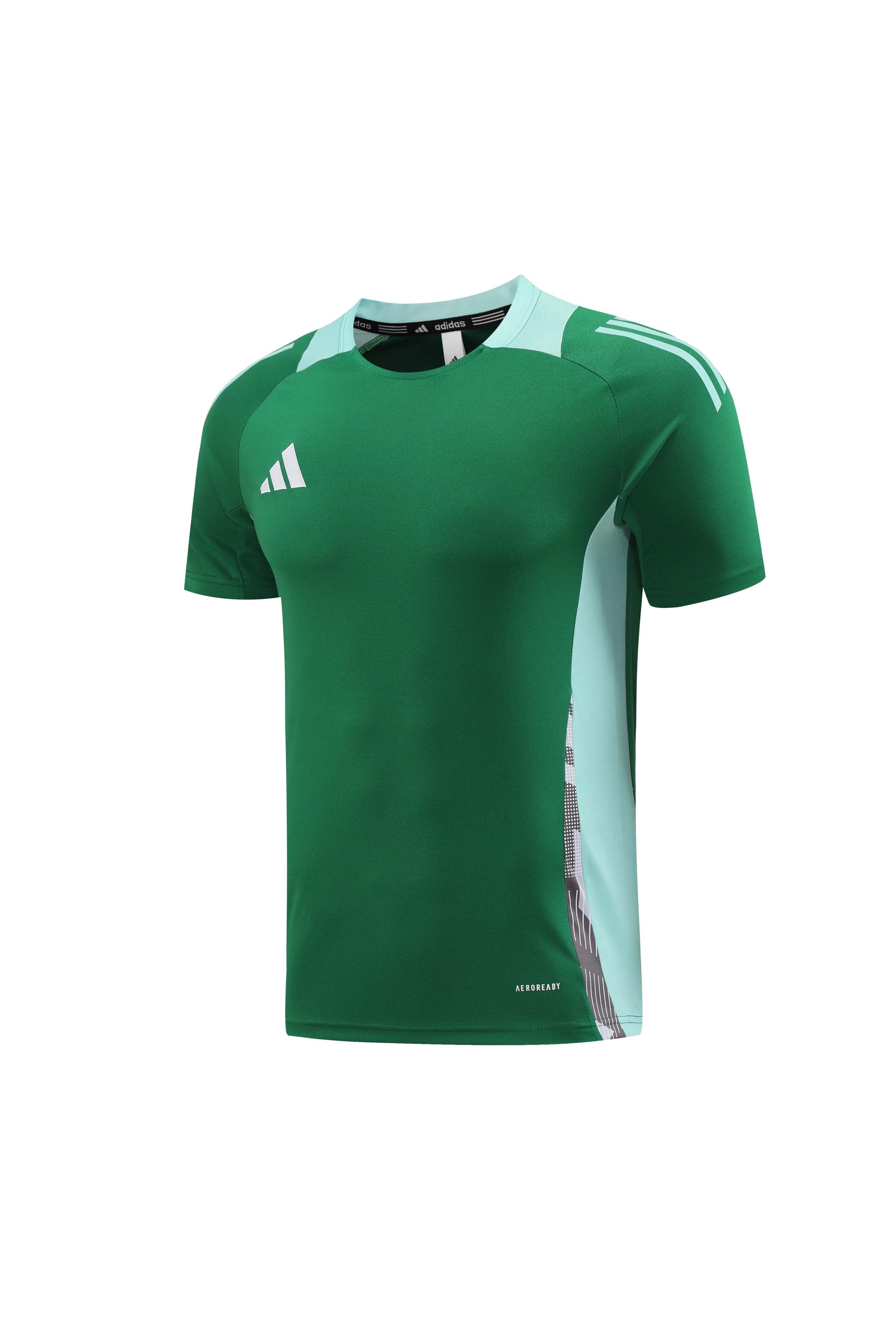 Adidas Short Sleeve Training Jersey Set - AD08- Forest Green