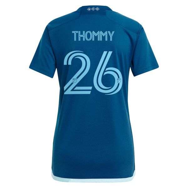 Erik Thommy Sporting Kansas City adidas Women's 2024 Diamonds Our Forever Replica Player Jersey – Navy