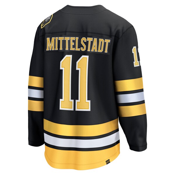 Casey Mittelstadt Boston Bruins  Home Breakaway Player Jersey - Black
